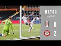 MATCH HIGHLIGHTS | Fulham 0 Brentford 2