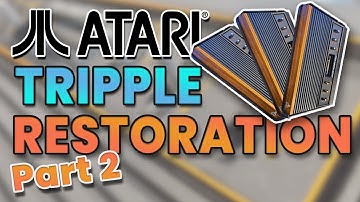 Atari 2600 Tripple Restoration Part 2