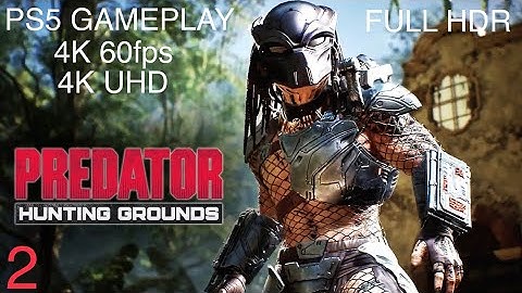 PS5 PREDATOR HUNTING GROUNDS Walkthrough Gameplay Part 2 - INTRO (FULL GAME) PS5 Gameplay 4K 60fps