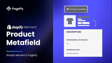 How to Add Shopify Product Metafields in PageFly | PageFly Tutorial (Legacy Editor)