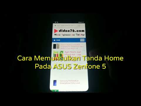 Cara Memunculkan Tombol Back dan Home Pada ASUS Zenfone 5