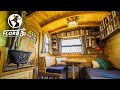 This handmade nautical themed camper is as cozy as grandpas cabin