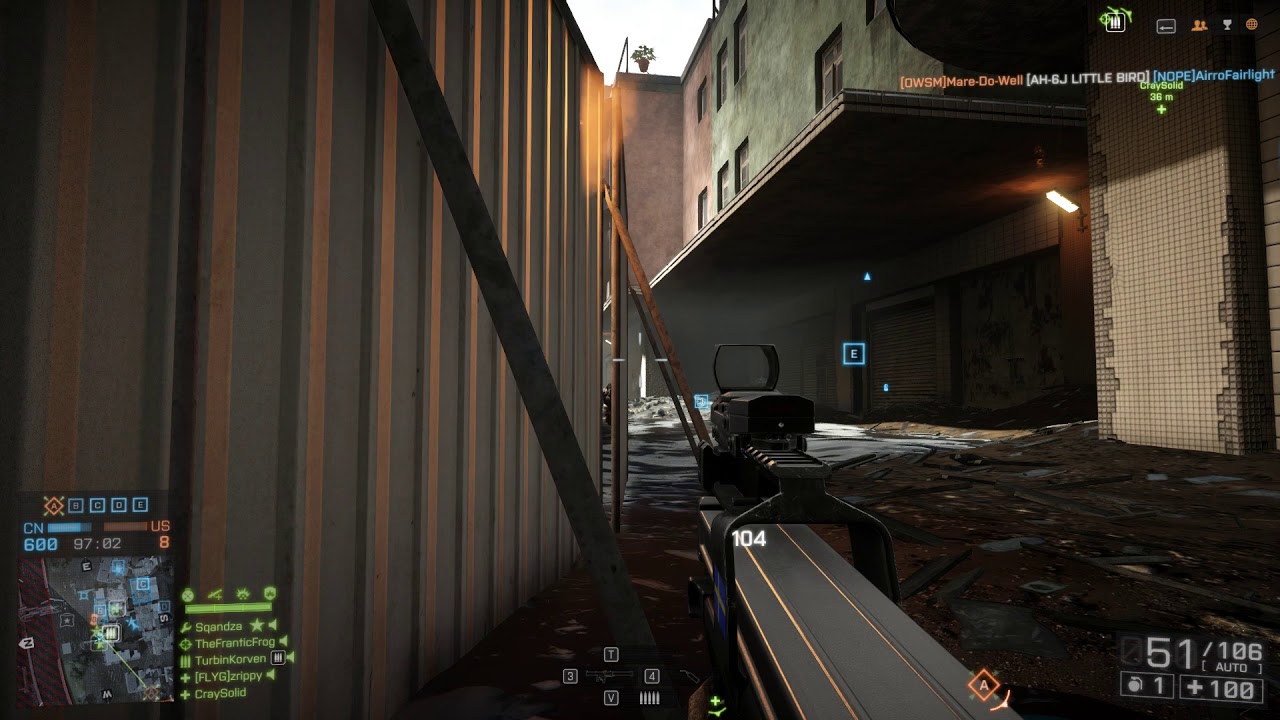 "Det är en bil som kommer..." | Battlefield 4