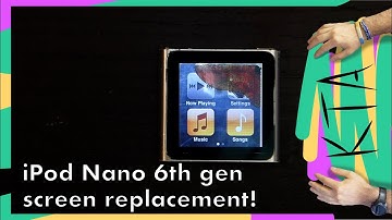 How to replace your iPod Nano 6th gen screen!