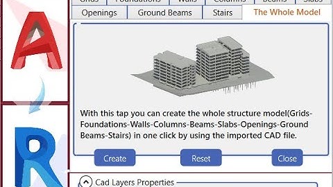 Revit API: Create a whole structural model from the imported CAD in a few seconds (CAD TO Revit)