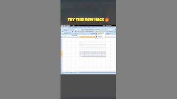 How do you merge and center keys in Excel #shortvideo #viralyoutubeshorts