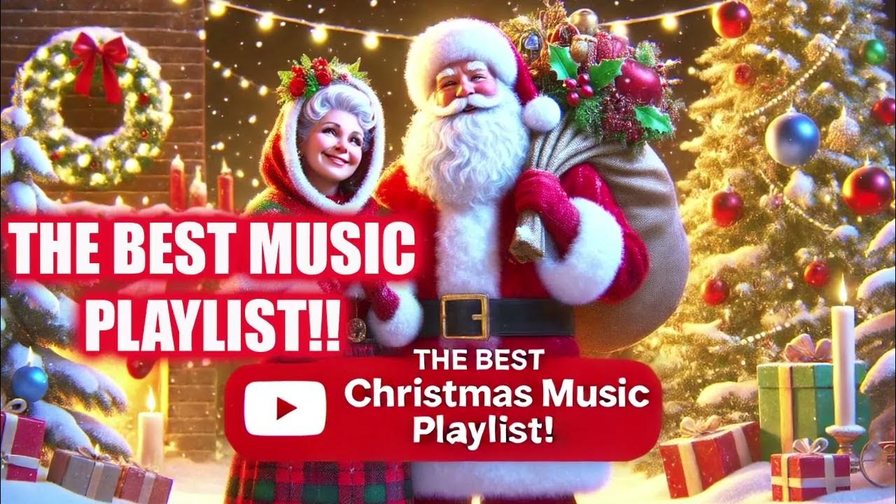 Beautiful Christmas Music Playlist! 🎅 Merry Christmas Vibes 🎶 Santa
