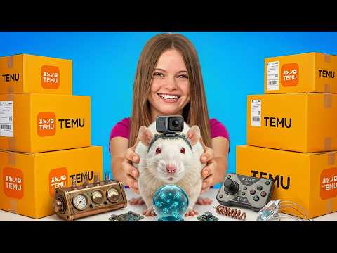 TESTING THE 100 WEIRDEST TEMU PRODUCTS | Jordan Matter