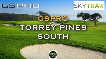 GSPro / Skytrak Golf Simulator -  Torrey Pines South Course