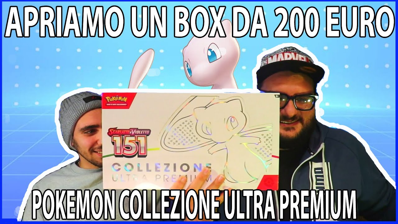 ALLA RICERCA DEL GOD PACK - POKEMON 151 COLLEZIONE ULTRA PREMIUM ...