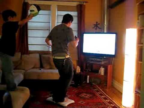 Chris Wii Fit Hula Hoop