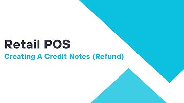 How to create a normal or account credit note from the Lytsoft Retail POS
