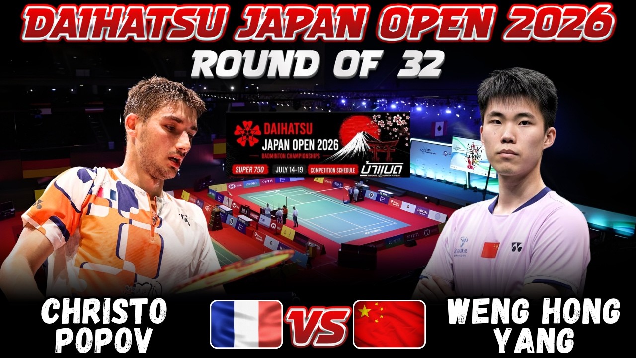 🔥SUPER MATCH🔥 Christo POPOV (FRA) vs WENG Hong Yang (CHN