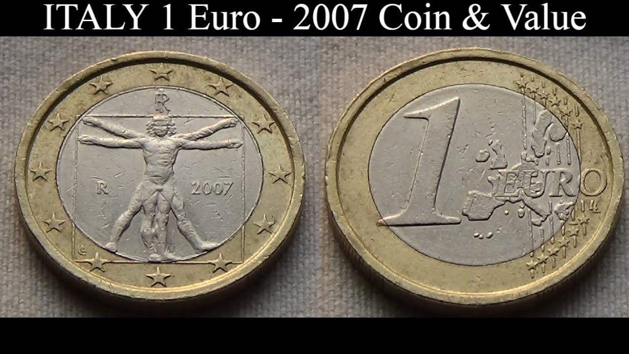 ITALY 1 Euro - 2007 Coin & Value 