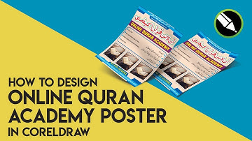 How to Make a Islamic Poster in Coreldraw 2019 by #Farooq_Graphics