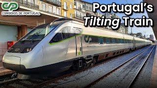 LISBON to PORTO on Portugal's Premier Train! - CP Alfa Pendular First Class Review screenshot 1