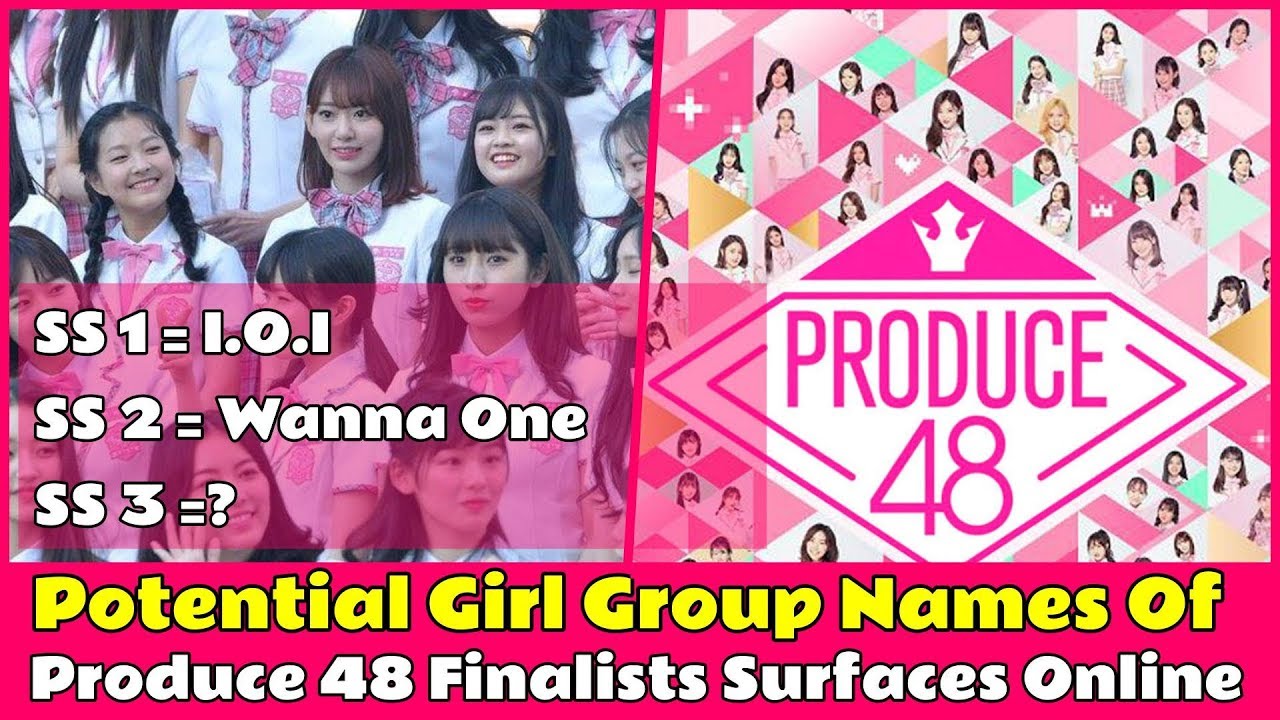 Potential Girl Group Names Of Produce 48 Finalists Surfaces Online - cool names for three girls group