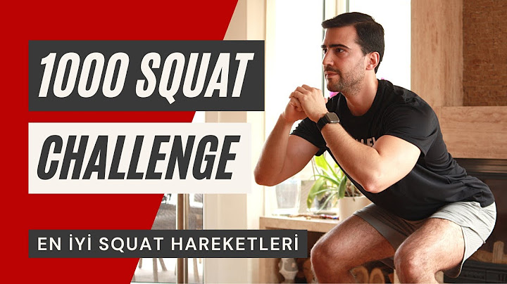 10 Günde 1000 SQUAT CHALLENGE | En İyi Squat Hareketleri | Günde 100 Squat