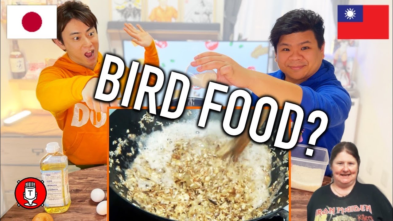 85 Asians React to Kay's Cooking Egg Fried Rice But Bird Food? YouTube
