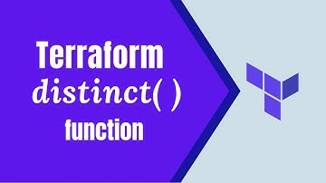Learn terraform | terraform distinct and setunion function