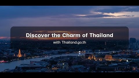 Sawasdee website (www.thailand.go.th)