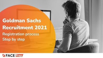 Goldman Sachs Recruitment 2021 | Registration process - Step by step