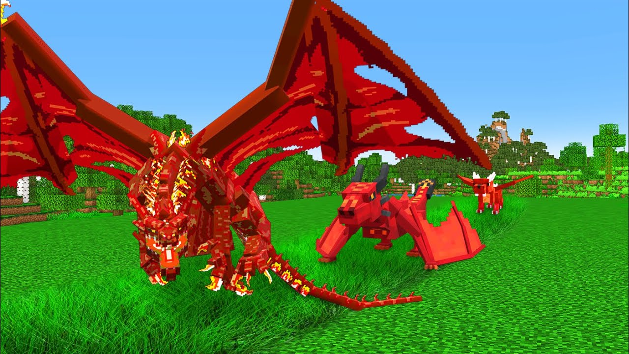 Minecraft, Men Jeg Lever Som Drage!