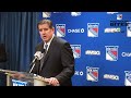 NYR vs BUF: Peter Laviolette Postgame Media Availability | December 23, 2023