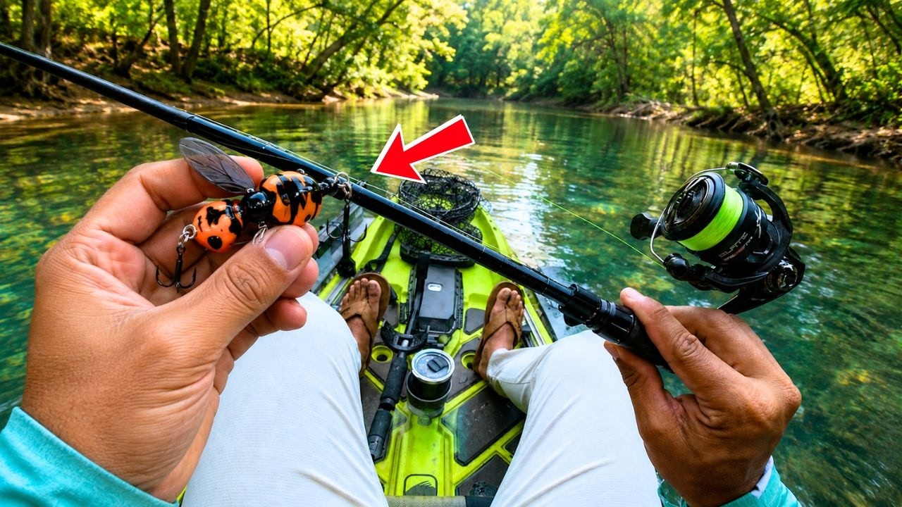 I Threw a $20 Bee Bait in a Tiny City Creek!