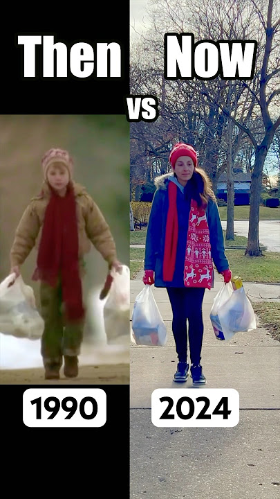 Then vs 2024✨Kevin McCallister’s Groceries!