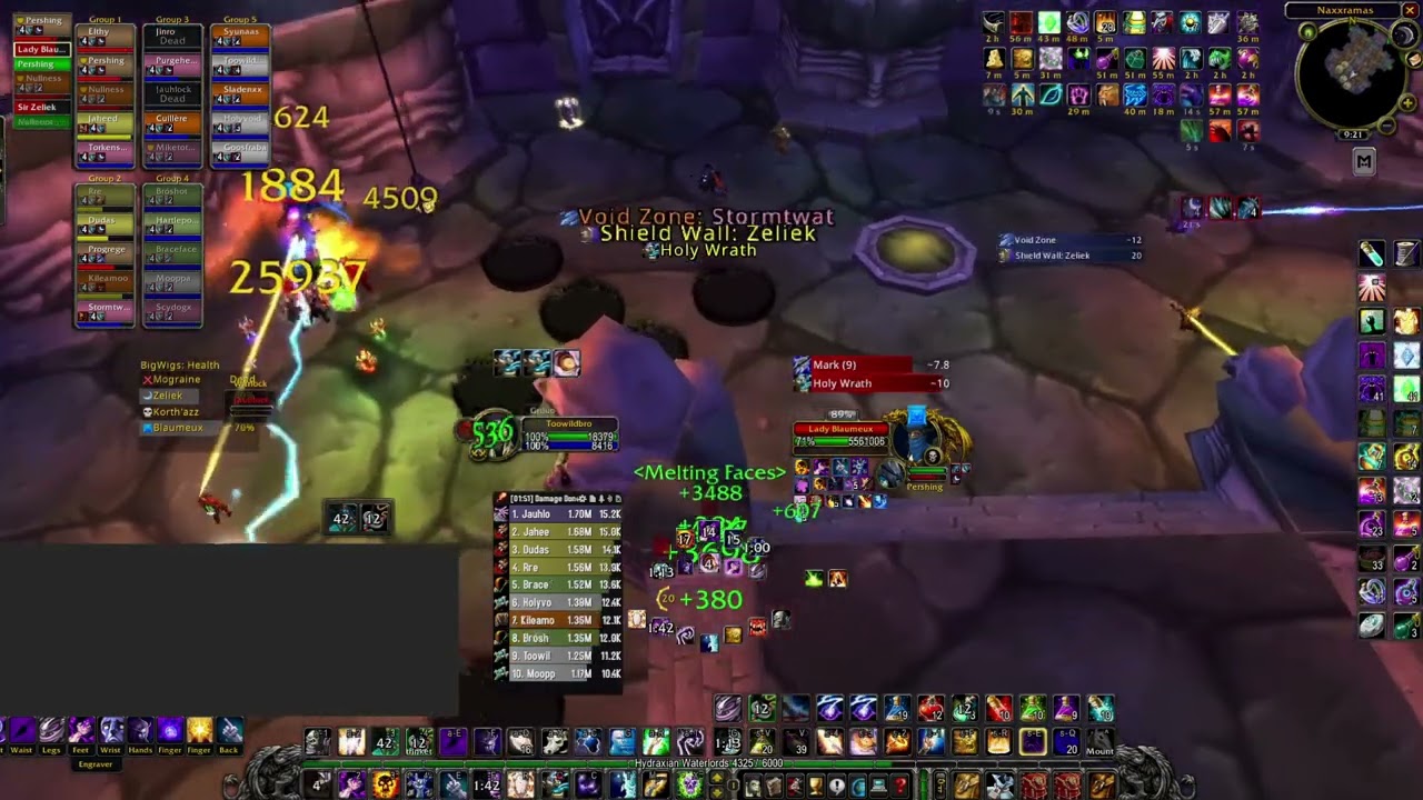 SoD Four Horsemen Naxxramas Shadow Priest Hardmode 4 WoW Classic