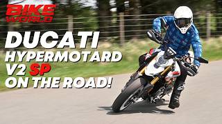 NEW DUCATI HYPERMOTARD V2 SP | CHRIS' ROAD REVIEW