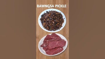 Bawngsa Pickle Siamdan/Beef Pickle Recipe#shorts#beef pickle #mizo eisiam