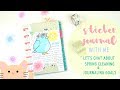 Sticker Journal With Me | Spring Cleaning & Journaling Goals