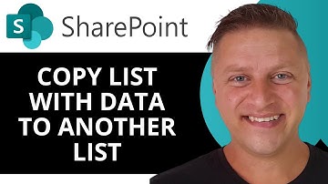 How to Copy a SharePoint List with Data to Another SharePoint List | SharePoint Tutorial 2025