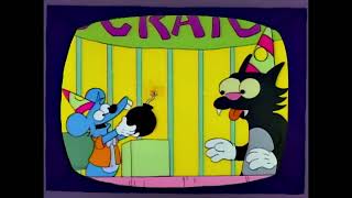 simpson clip s3 keyframed The Simpsons   S03E01   Stark Raving Dad 1080p x265 pseudo edit7