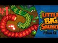 Menjadi cacing tebesar!!! Di Little Big Snake