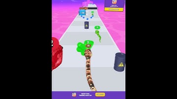 Snake Run Race - All Levels Gameplay #shorts #games #viral
