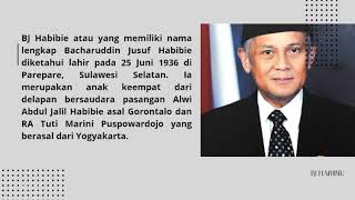 Biografi BJ.HABIBIE | TUGAS B.INDONESIA