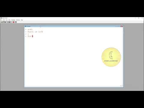 R | Printing pattern #12 | CodeLearning