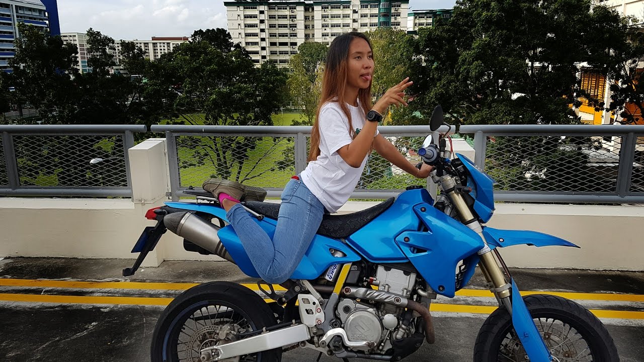 drz400sm full exhaust