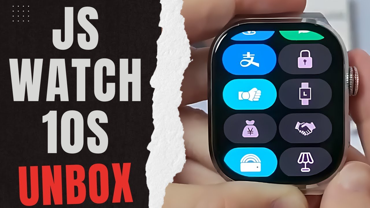 Smartwach New JS Watch 10S 4GB Unbox - YouTube