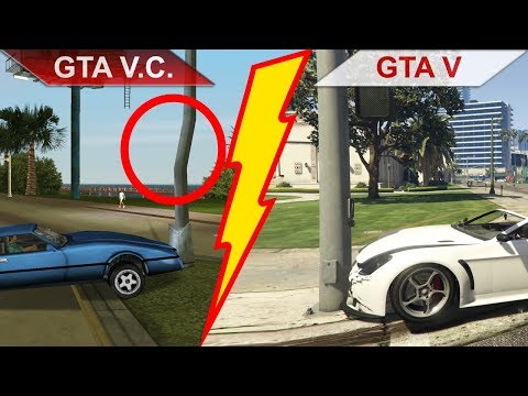 THE BIG GTA Vice City vs. GTA V COMPARISON 2 | PC | ULTRA