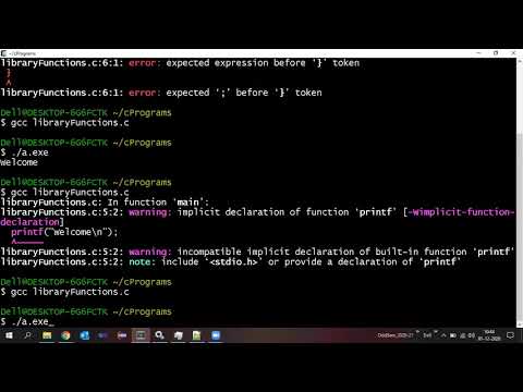 C Programming Unit