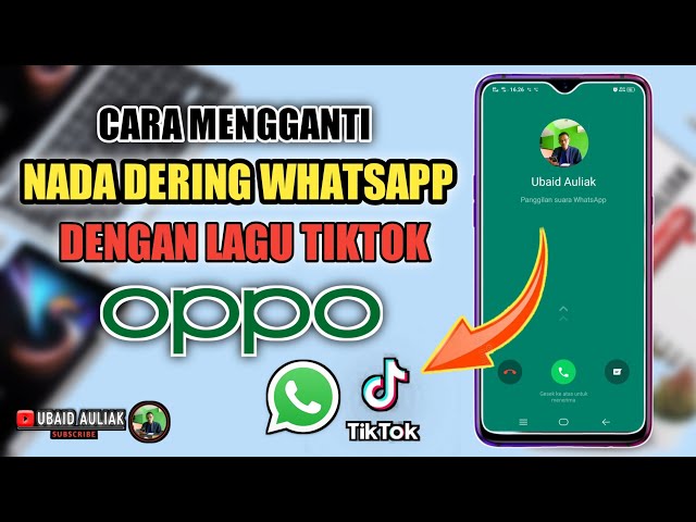 Cara Mengganti Nada Dering WA Dengan Lagu Tiktok Di HP Oppo class=