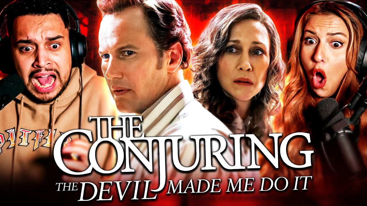 THE CONJURING: THE DEVIL MADE ME DO IT (2021) MOVIE REACTION –  FIRST TIME WATCHING – REVIEW