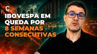 8 SEMANAS DE QUEDA: IBOVESPA TEM A MAIOR SEQUENCIA DE BAIXAS NA HISTÓRIA. E AGORA, O QUE FAZER?