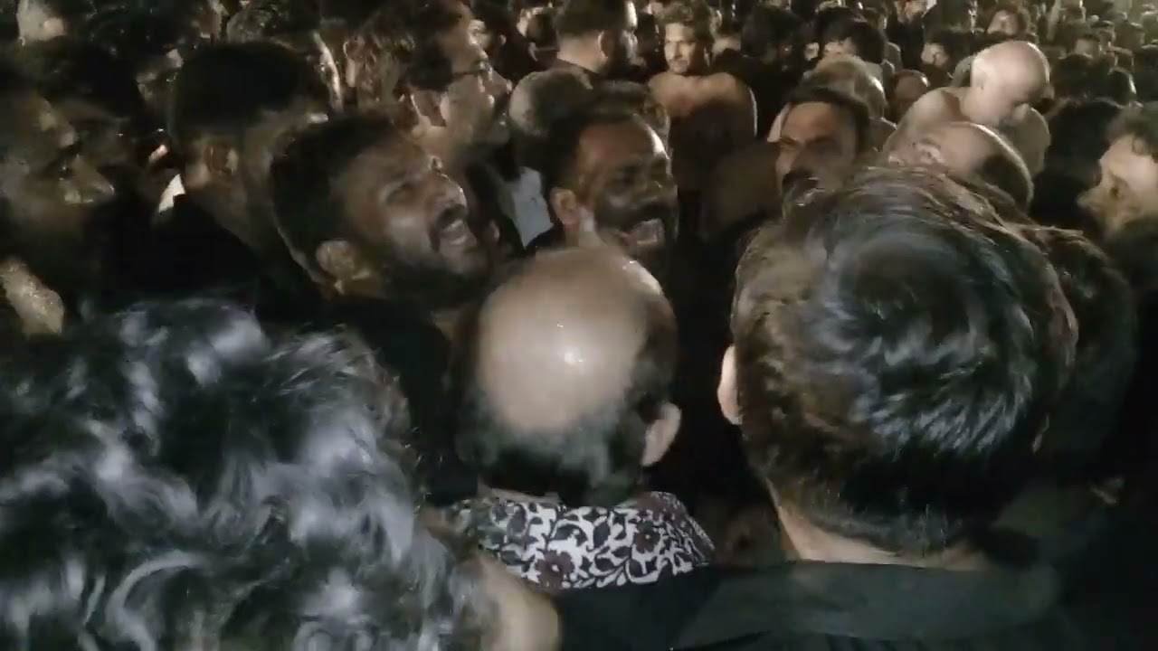 sham e ghareeba ai. noha khuwa ghulam abbas matmi group 10 muhrram 2020 at righal chowk sheikhupura