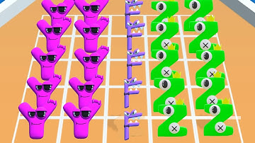 Merge Alphabet Dino Run Hero Vs Merge Number Run New Update ⭐ Number Lore ⭐ Abcdefghijklrtuvwxyz