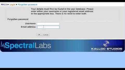 Forget your RAILS Password?